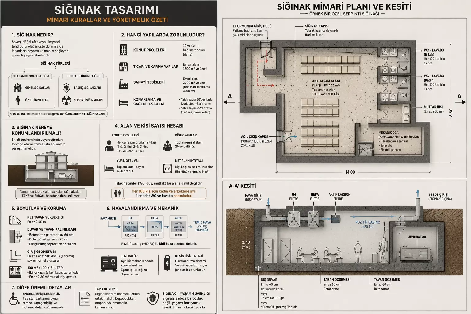 Sığınak Yönetmeliği